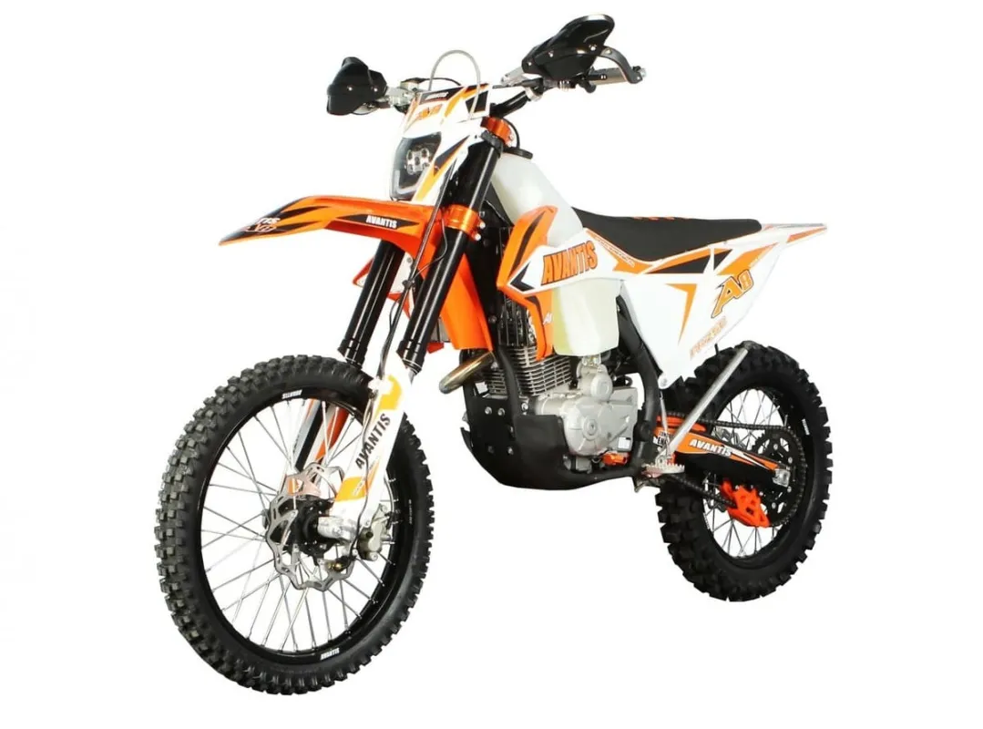 Мотоцикл кроссовый эндуро AVANTIS A8 250 Carb (PR250/172FMM-5) KKE 2022 (БАЛАНС. ВАЛ)